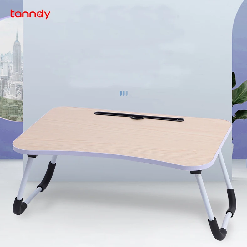 Оптовая продажа индивидуальный складной столик для студенческого общежития Многофункциональный Столик-поднос ноутбука с