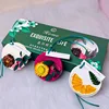 Coffret cadeau de trois cires rondes