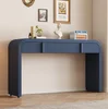 Navy Blue + MDF + Primary Living Space
