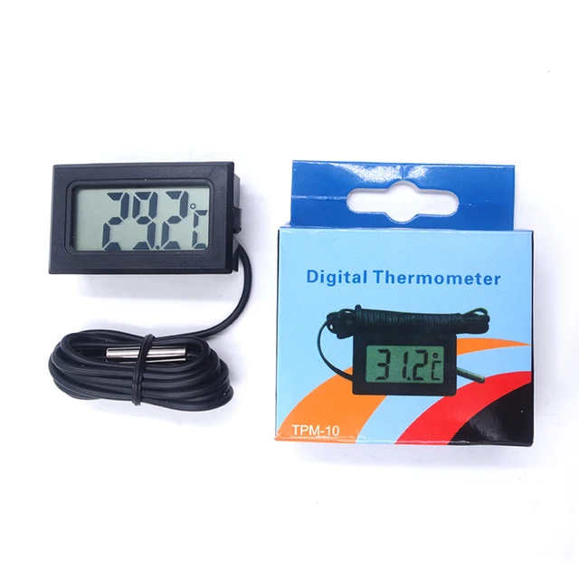 TPM-10 Digital LCD Thermometer Temperature Aquarium Thermometer