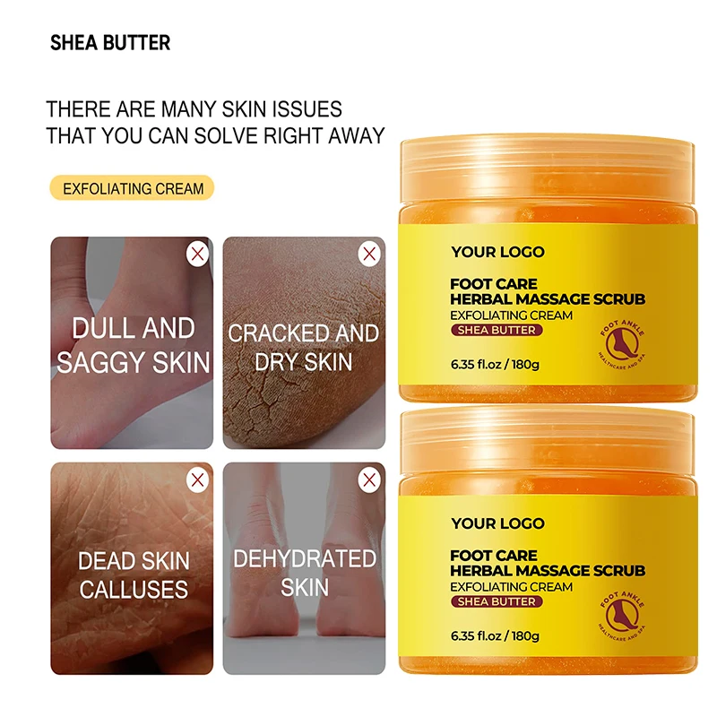 Vanilla Milk Nutton Body Scrub, High-End Customized Product(pic4)