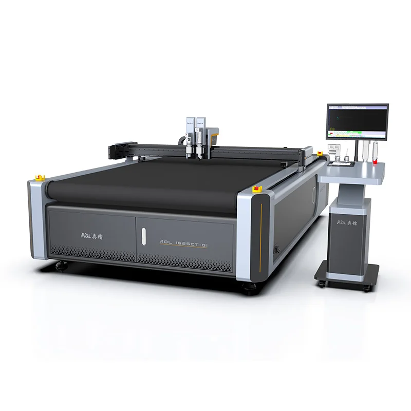 AOL cnc Rubber Gasket Automatic Eva Slipper Cutting Machine with ce certificate