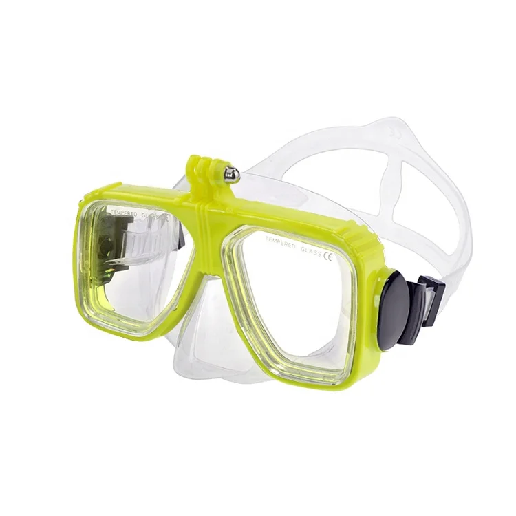 Silicone Strap Support Comfortable Soft Underwater Diving Mask 