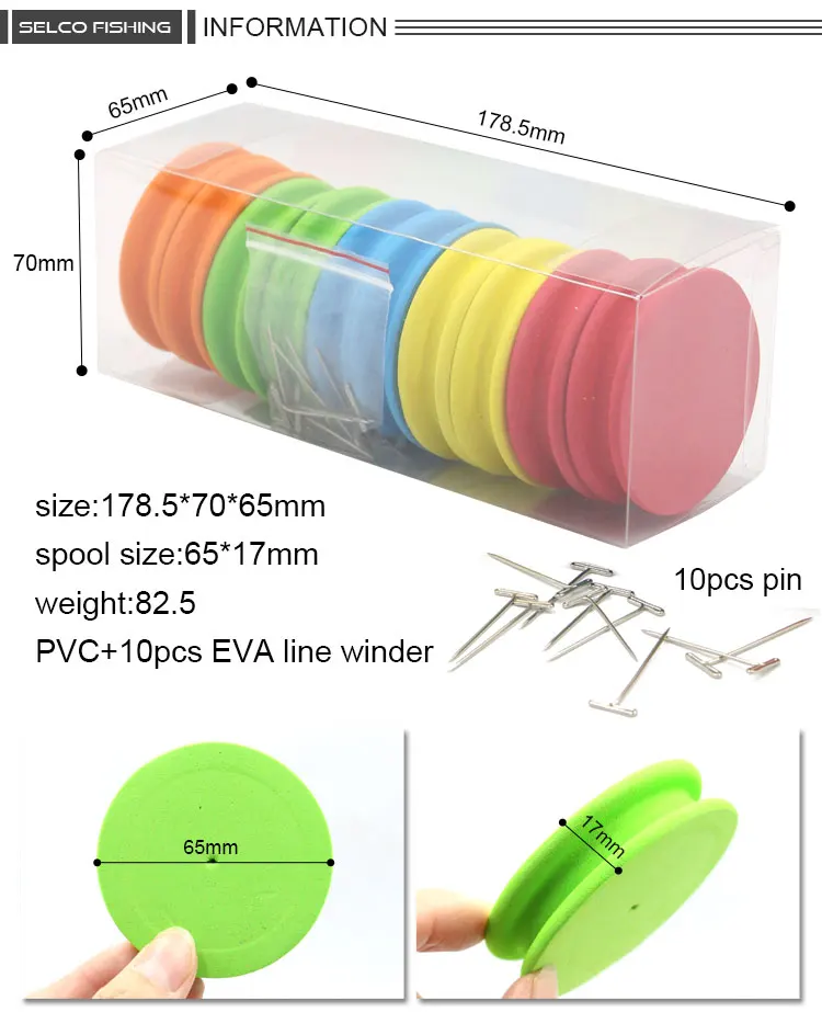 Chinese Wholesale Rig EVA Foam Winder Carp Fishing Line Spool EVA Winder  Fishing Rig Winders Box Set
