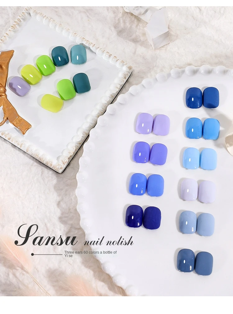 Sansu 60 Colors Gel Nail Polish Set Gel Polish Set Easy Soak Off 15 Ml
