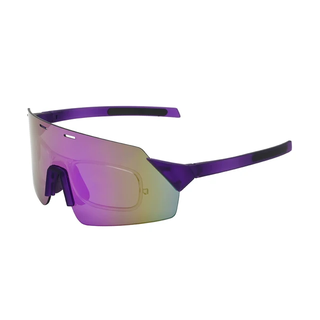 Rimless sport sunglasses outdoor bike ride UV400 protection high quality cycling glasses custom logo