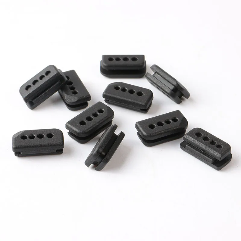 Custom Rectangular Silicone Rubber Square Seal Grommet Cable Accessory Rubber Products