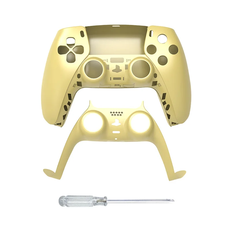  Plating Gold Housing Case Shell and Buttons Custom Full Kit  Replacement, for Sony Playstation 5 PS5 Wireless Controllers, New Colorful  DIY Plated Button + JoyStick Thumbsticks Set Accessories : Everything Else