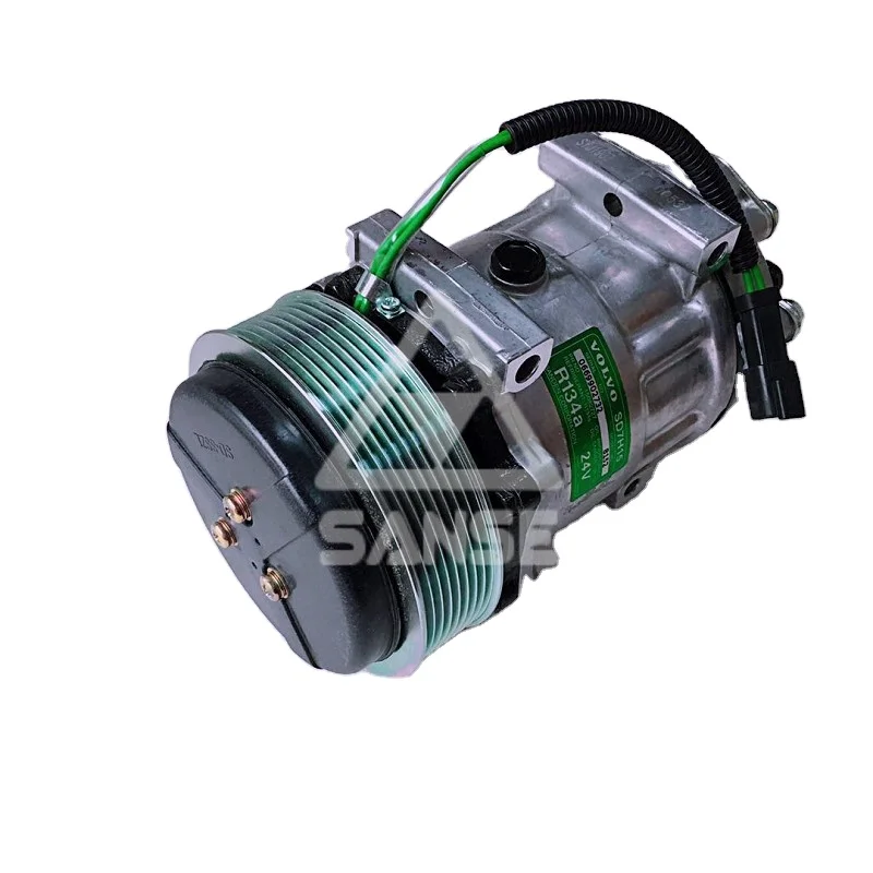 COCO!2本セット☆AM97☆AM745☆Centari 6000 Excavator Air Conditioning Compressor 0669902732 15032727 HD465