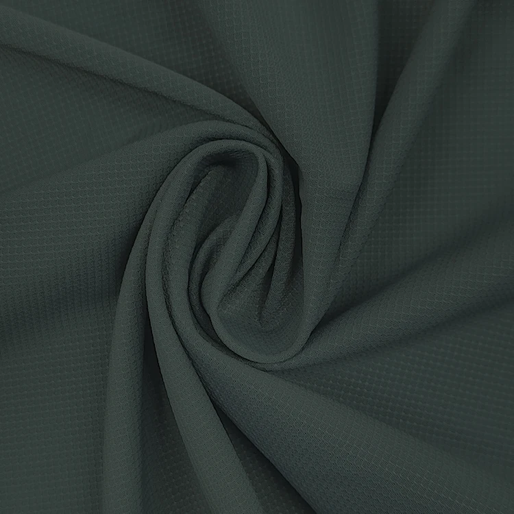 Breathable Activewear Material Vietnam Pique Fabrics, Plain Dyed Nylon Pique Fabric for Polo T Shirt/ manufacture