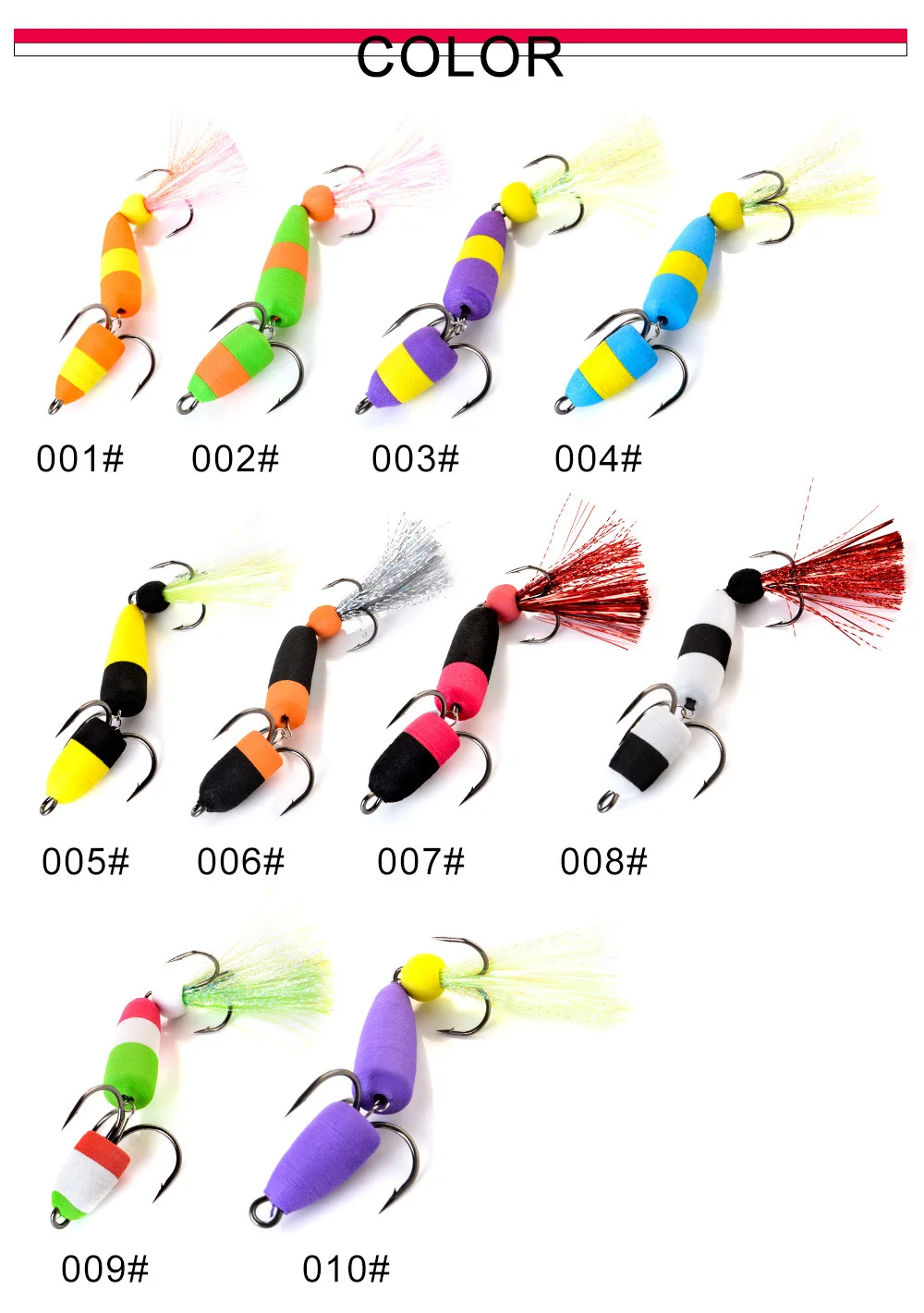 Mandula Fishing Lure Soft Lures Foam Bait Swimbait Wobbler Bass