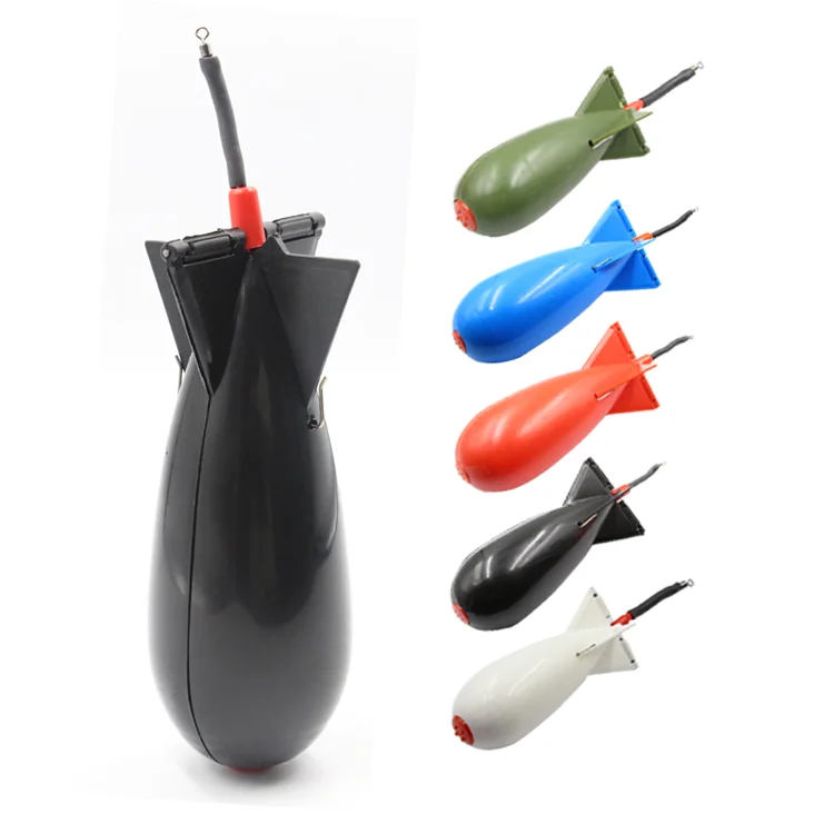 2 Tailles Chargeurs Appâts Pêche - 14.5cm Et 19cm En Plastique Pour Carpe Et Leurres