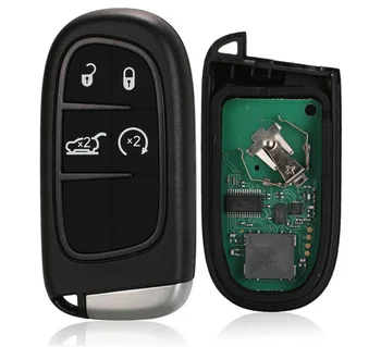Remote Smart Key For Jeep Cherokee Durango Chrysler GQ4-54T KeylessGo 433Mhz Hitag-AES 4A Chip