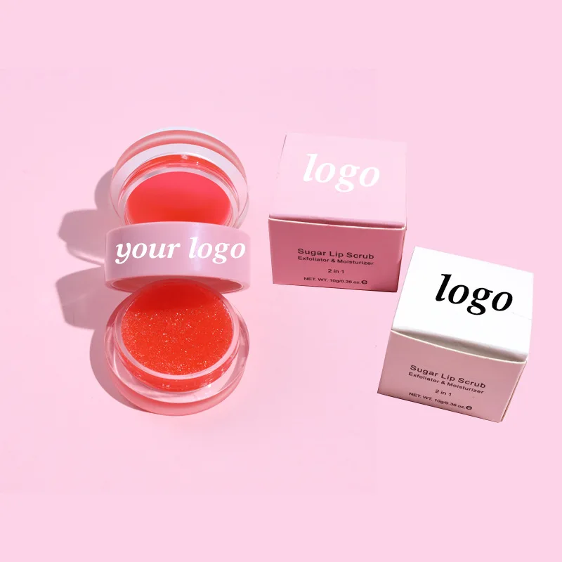 Custom Pink Lip Balm Private Label 7 Colors Flavor Tinted Lip Balm