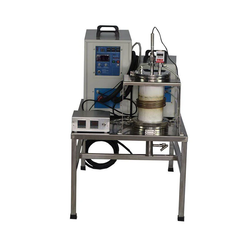 50KW High Frequency Induction Heating System with Temperature Control 25kg High Frequency Induction Heating Machine