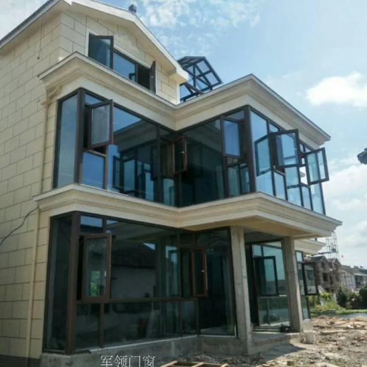 High Quality Custom Ventilation Window Fixed Glass windows Wooden Window Design