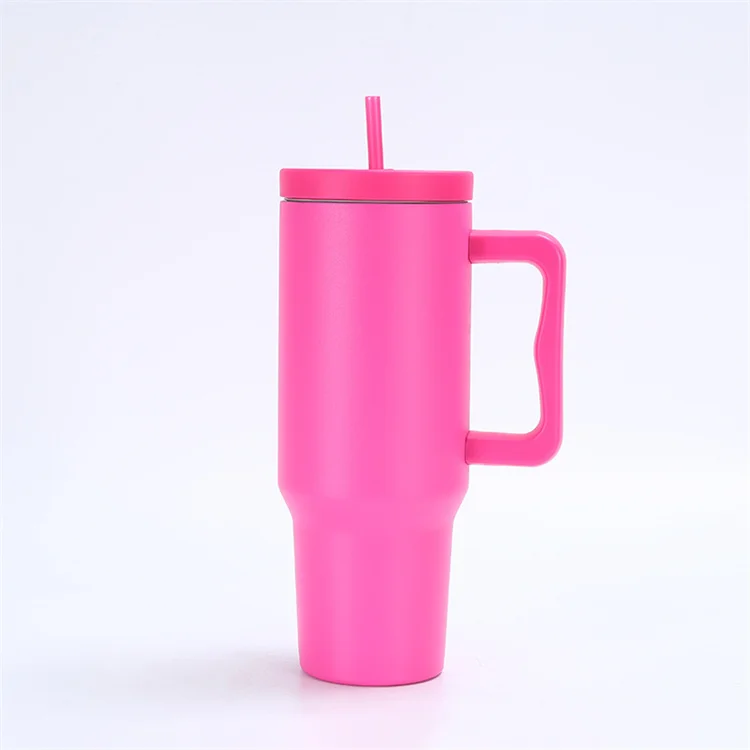 40oz Outdoor Coffee Mugs Customizable Sport Gym Water Bottle Stainless