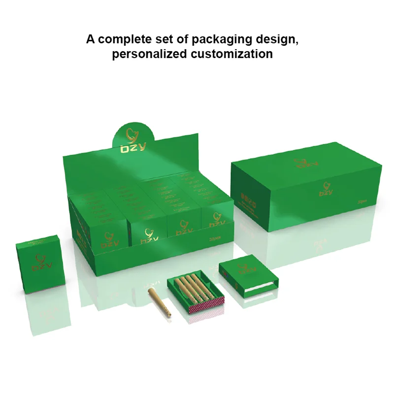 Custom Logo Preroll Packaging Box Drawer Tube Boxes Child Resistant