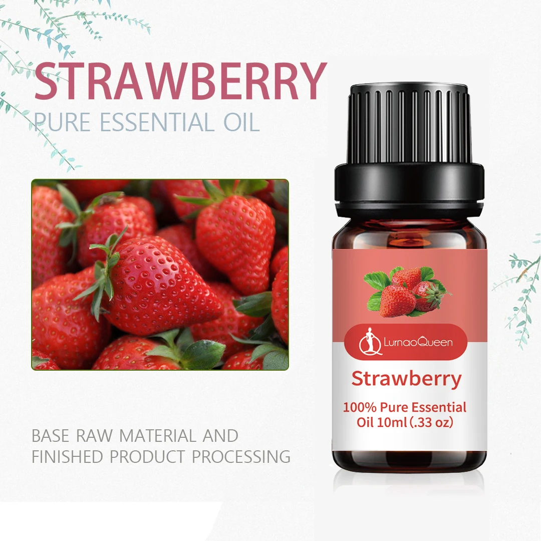 100% pure organic strawberry essential oil
