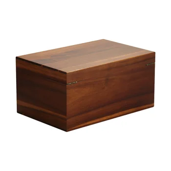 Customized 6 Grid Wood Tea Box Organizer Container Wooden Storage Compartments Cabinets Retro Coffee Tea Candies Bag box