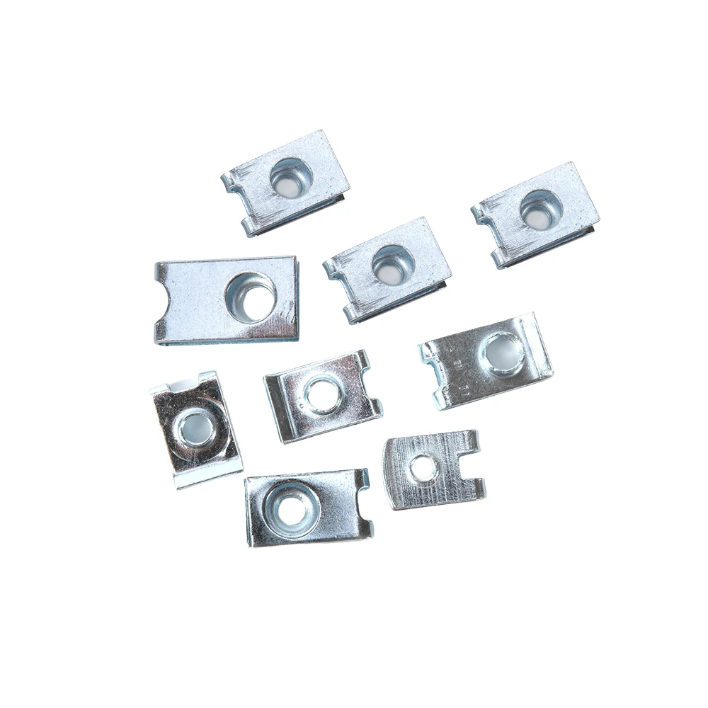 Viti a gabbia M6 x 20 mm con dadi di bloccaggio per paraspruzzi motore Viti a gabbia M6 x 20 mm con dadi di bloccaggio per paraspruzzi motore