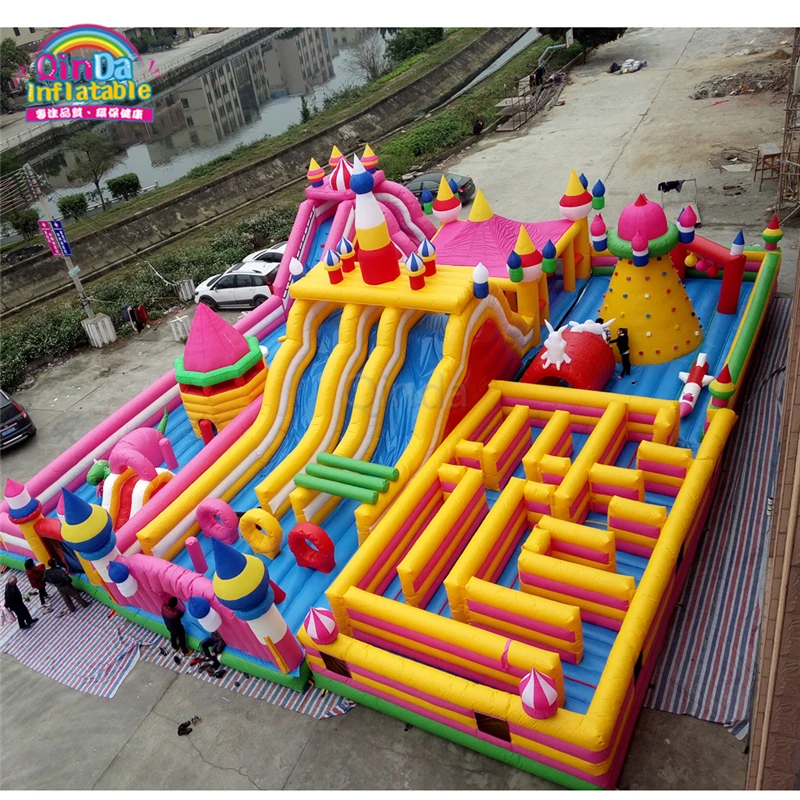 Modern Design Inflatable Playground Giant Inflatable Bouncy Castle With Funny Obstacle Buy Inflatable Bouncy Castle Inflatable Playground Giant Inflatable Bouncy Castle Product On Alibaba Com