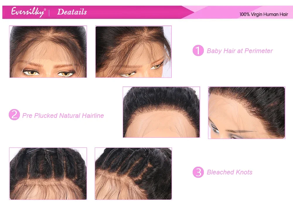 Peruca lace front de cabelo humano kinky curly castanho_voghion.com