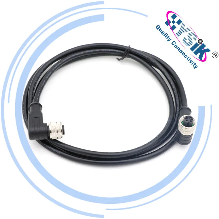 Plug Circular M12 4p Solder Sensor and Actuator Binder 713 4 Pin Connector