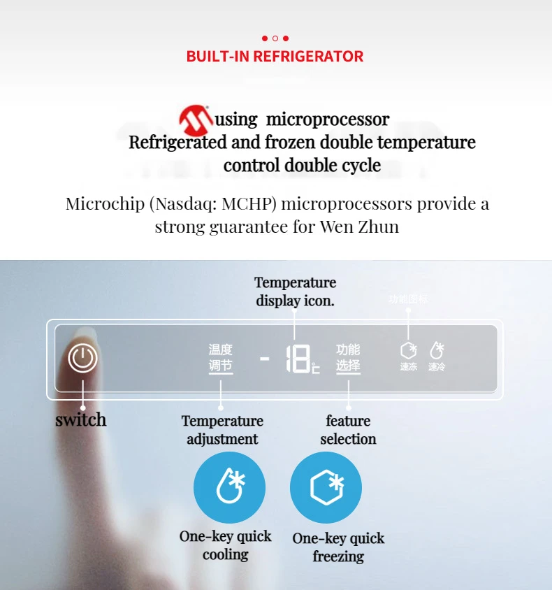 Ascoli Builtin Refrigerator 305l Refrigerated 230l Frozen Aircooled