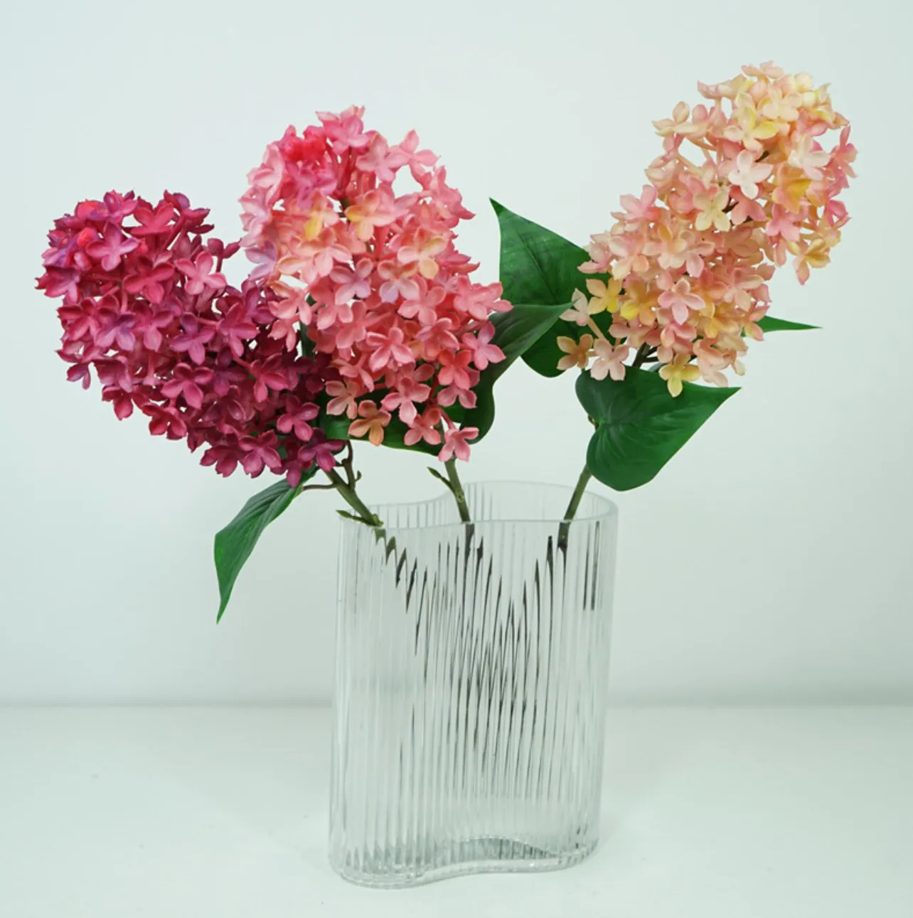 Wholesale Artificial Lilac Flower 3d Real Touch Latex Home Decoration Purple Buy Artificial