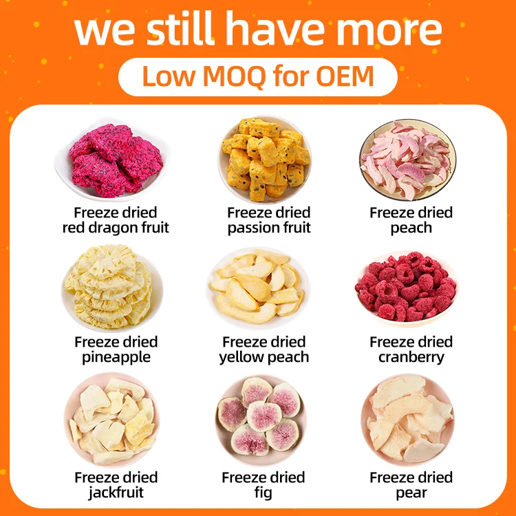 GY 50g Freeze Dried Blackberry FD Sweet Flavor Bulk Water Preserved China Private Label Fruit Snacks Manufacturers