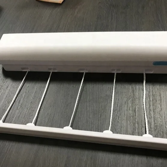 Automatic Extension Retractable 4-Rope 5-Rope Clothes Drying Racks Spring Drying Towel Racks for Laundry for Indoor Outdoor Use