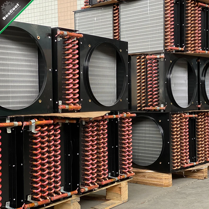 Высококачественные запчасти для холодильной системы, конденсатор для кондиционирования воздуха