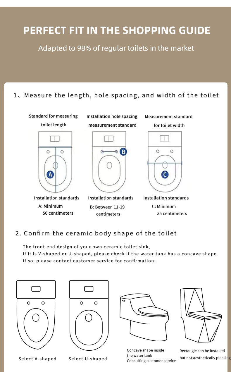 product u v shape universal sterilization constant temperature heating cleaning drying features automatic smart bidet toilet seat241-37