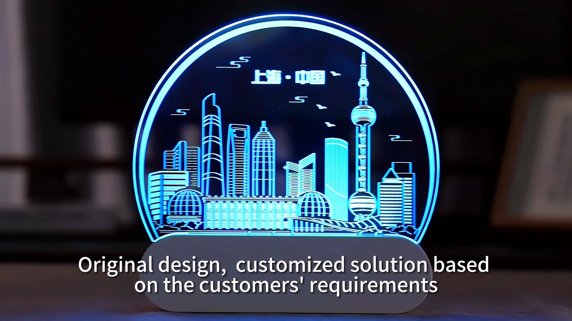 3D LED Night Light - Customizable Decorative Lamp for Kids