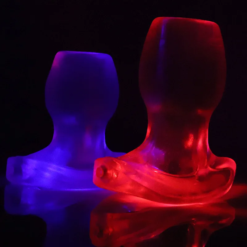 Intimate Anal Plug With Light Smooth Touch Female Butt Plug Anal Bead Anus Dilator Anal Toys for Male Men Women
