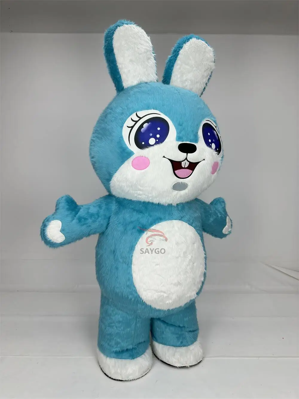 Outfit Inflatable Rabbit Mascot Costume for Birthday Party Dress 2/2.6m Inflatable Costumes Rabbit Mascot