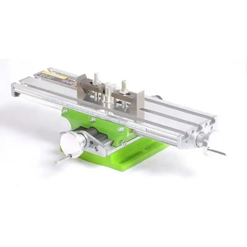 Precision Heavy Duty Cross-nose Pliers Bench Drilling Machine Cross Slide Vise Vice Table Compound Worktable Bracket for Milling