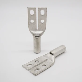 Customizable 4-Hole Cable Lugs Crimp Terminal Connector with Slots for Automotive Use Copper Tube Wire Lugs