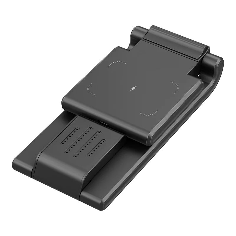 3 In 1 Wireless Charger Foldable 15w Fast For Iphone 14 Phone Charging Station Buy 3 In 1 3129