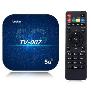 2022 hot sales TV-007 Smart TV BOX Android 10.0 Quad Core 8G 16G 32G WIFI HDI Home Media Player 4K 5G Smart set top box 3D TVBOX