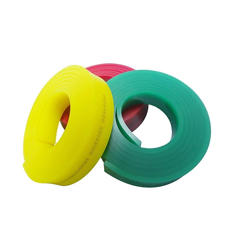 Good Solvent Resistance Screen Printing Squeegee Rubber Blade