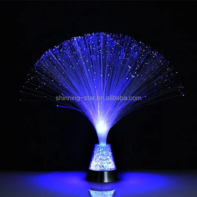 Twinkle Star RGB Led Fiber Optic Flower Starburst Lamp
