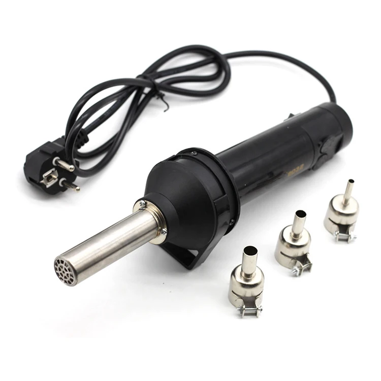 Цифровой дисплей электрический горячий Воздушный пистолет ЖК-дисплей с цифровым дисплеем контроля температуры модель Тепловая пушка 34*15*10 см 0,98 кг, 980g 120L,100% OEM