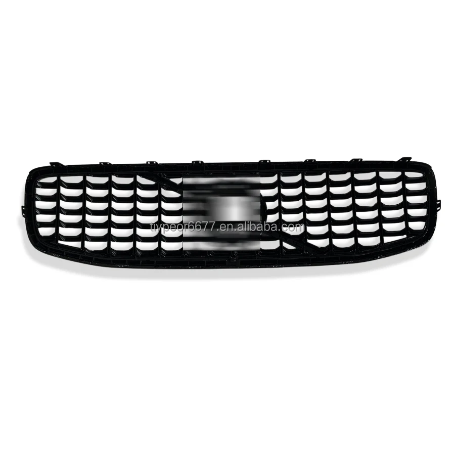 product tiypeor auto performance all black r design grill upadate grille for volvo s90 2021   2022 modified oem 32234065-5