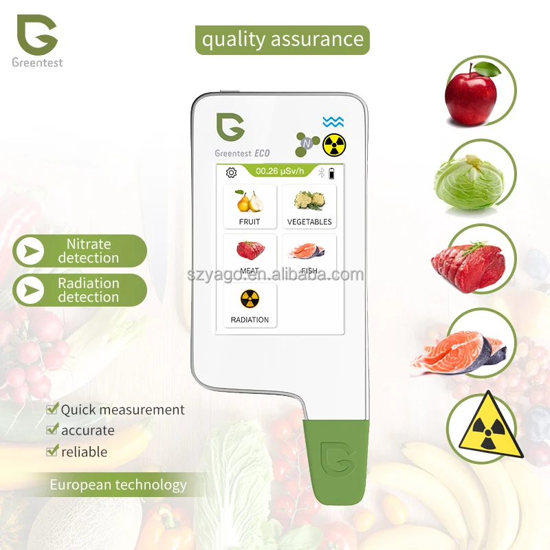 Greentest ECO 4FT High Accuracy Read Digital Food Nitrate Tester,fruit, Vegetable and Water Tester/Health Care