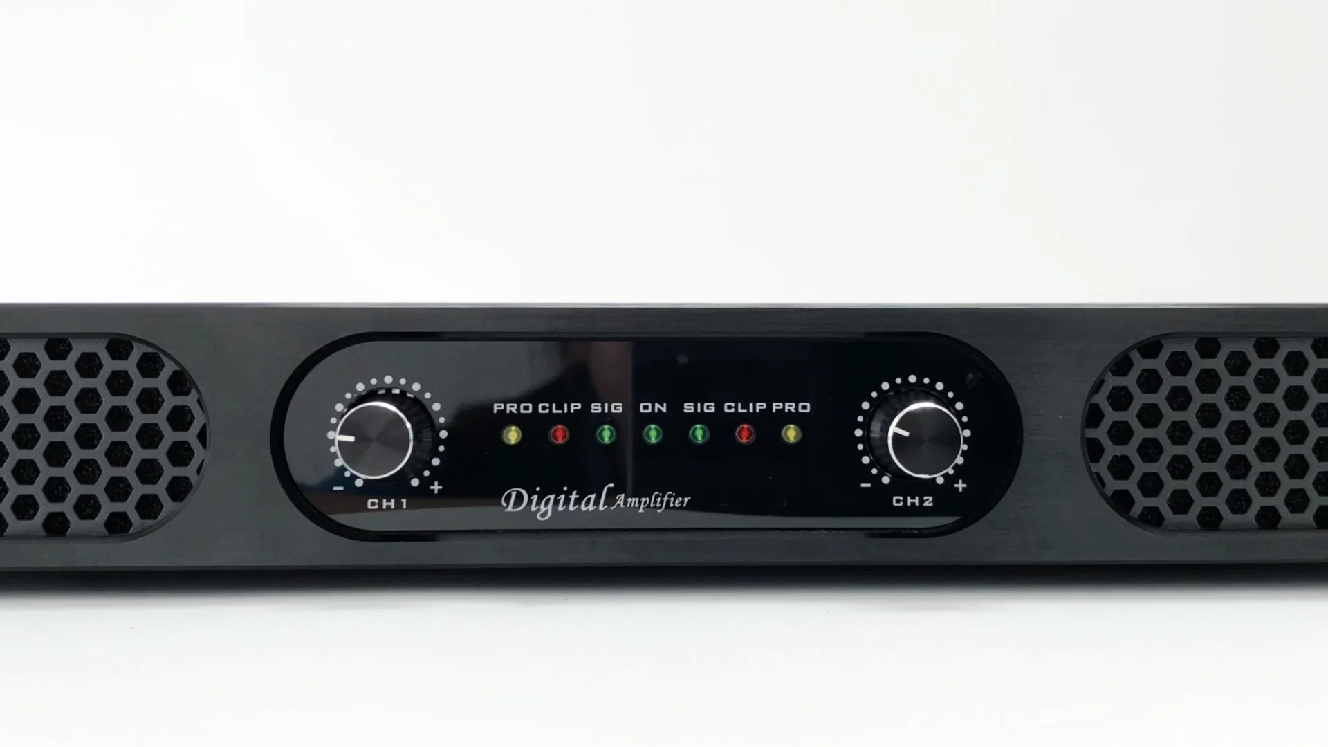 High Power Class D Digital Amplifier Audio Video Two Channels Obtdm200