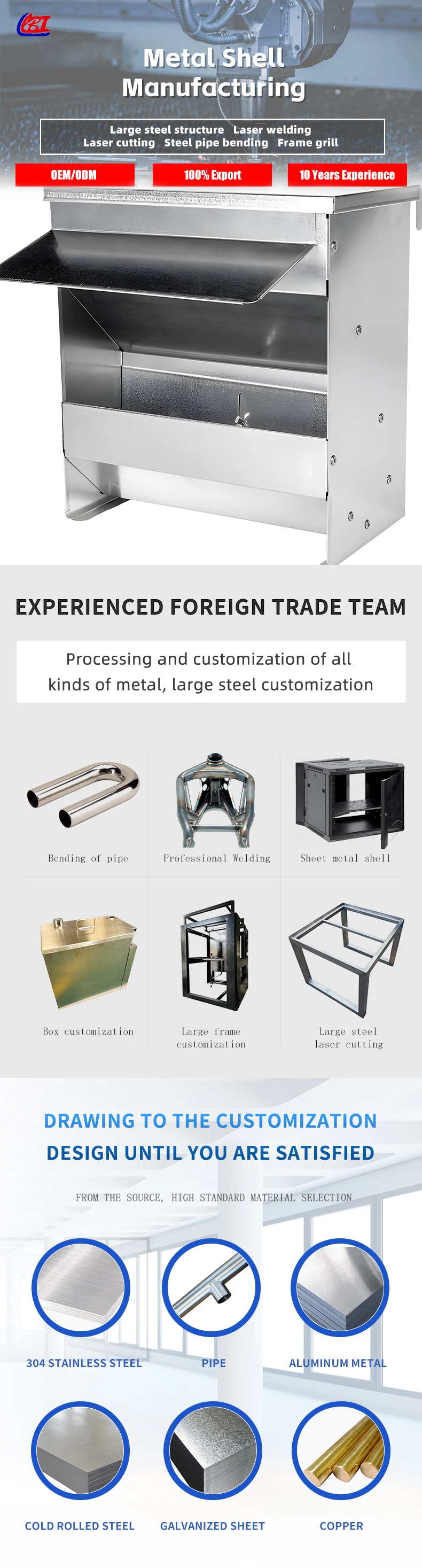 product oem custom stainless steel handrails bent metal tubing fabrication laser cut tube service grinding polishing assembly processing-2