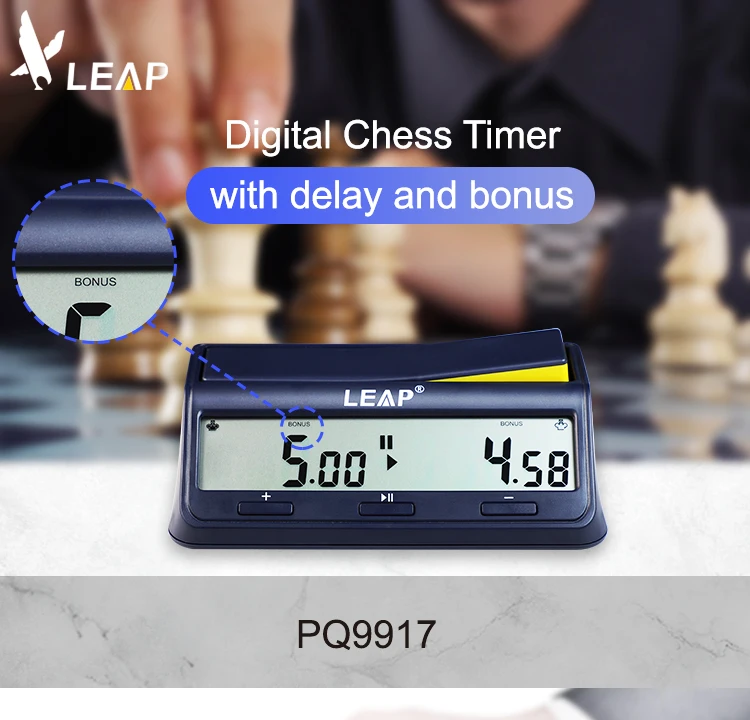  Digital Chess Clock - Customizable Chess Timer for