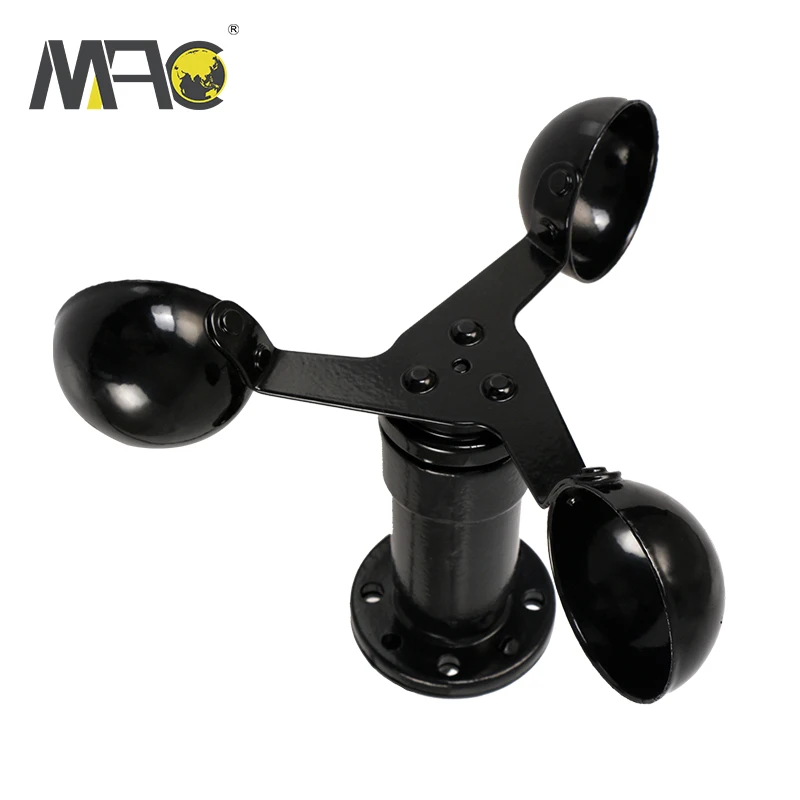 Macsensor 4-20MA 0-5V 0-10V 0-2V Анемометр из алюминиевого сплава RS485 импульсный контроллер передатчик скорости